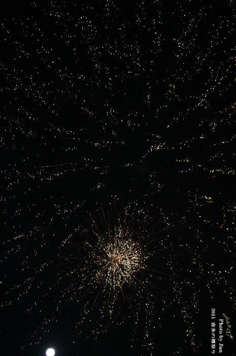 2011喜多の郷祭り 花火